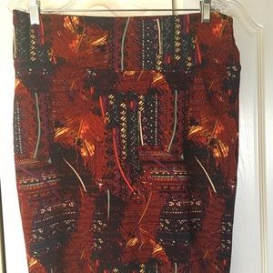 EUC Large Lularoe Cassie skirt